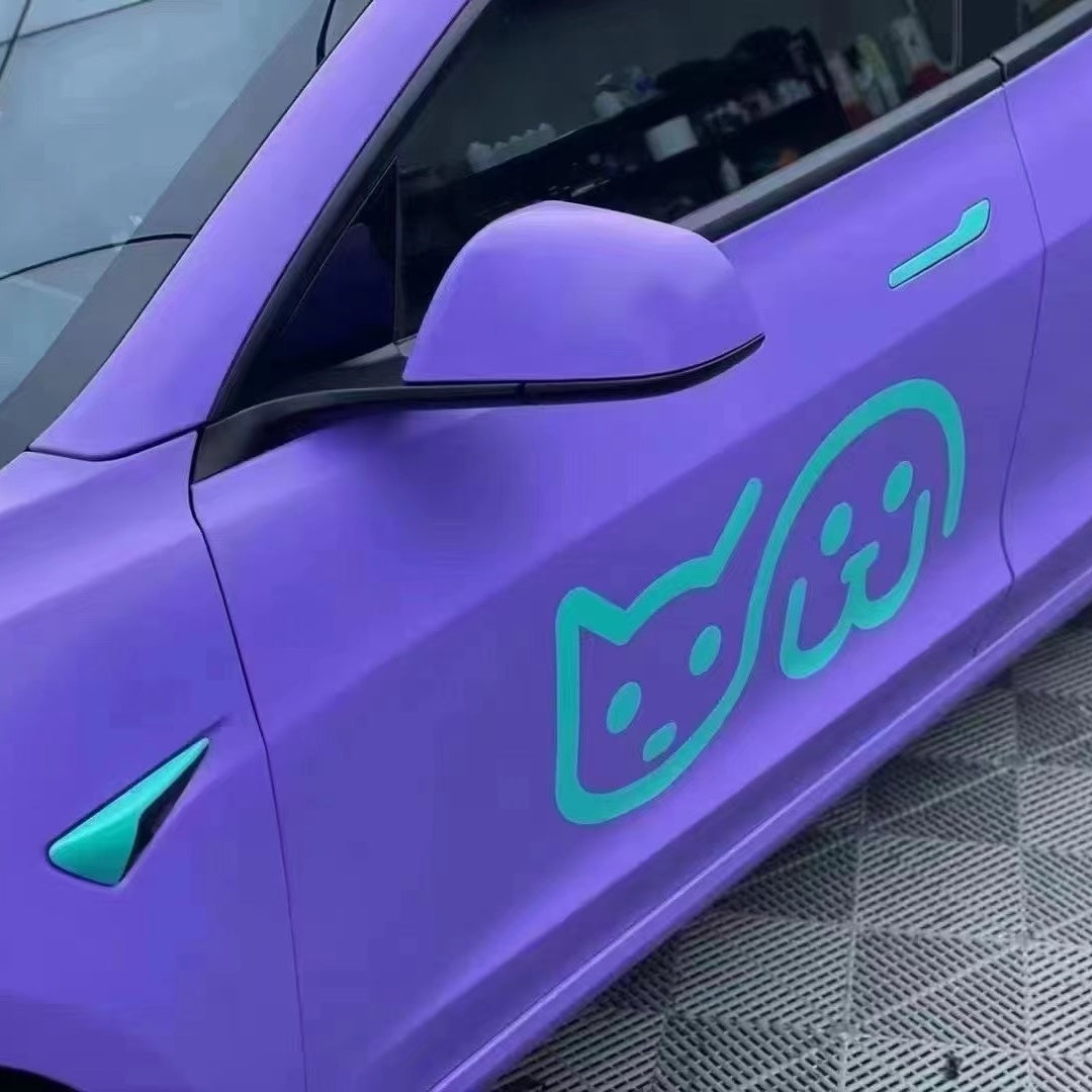 BMW MINI Ultimate Flat Lavender Purple Car Vinyl Wrap