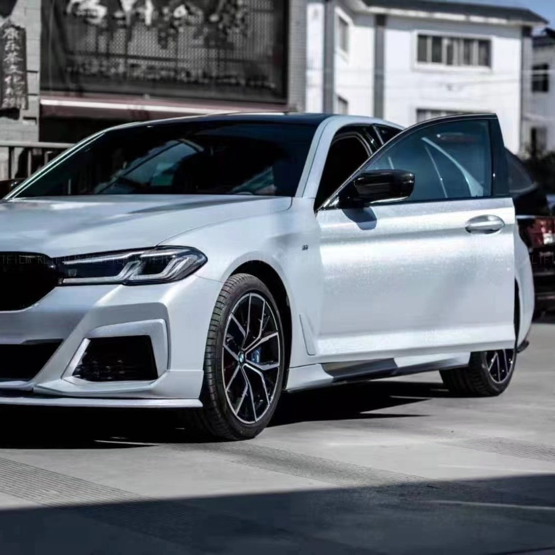 BMW PET Matte Diamond Sliver Car Vinyl Wrap