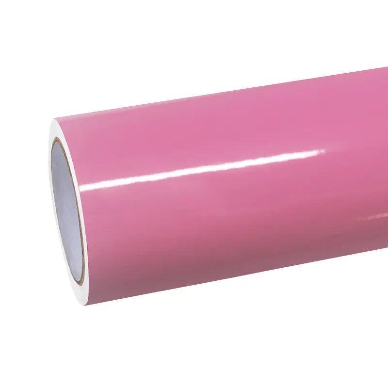 Quality Gloss Crystal Light Pink Car Vinyl Wrap  For Sale |