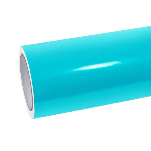 Quality Gloss Metal Paint Lake Blue Car Vinyl Wrap  For Sale |