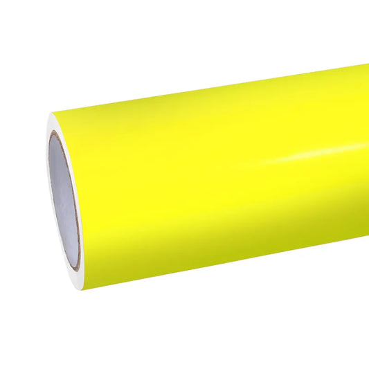 Gloss Crystal Lemon Yellow Car Vinyl Wrap