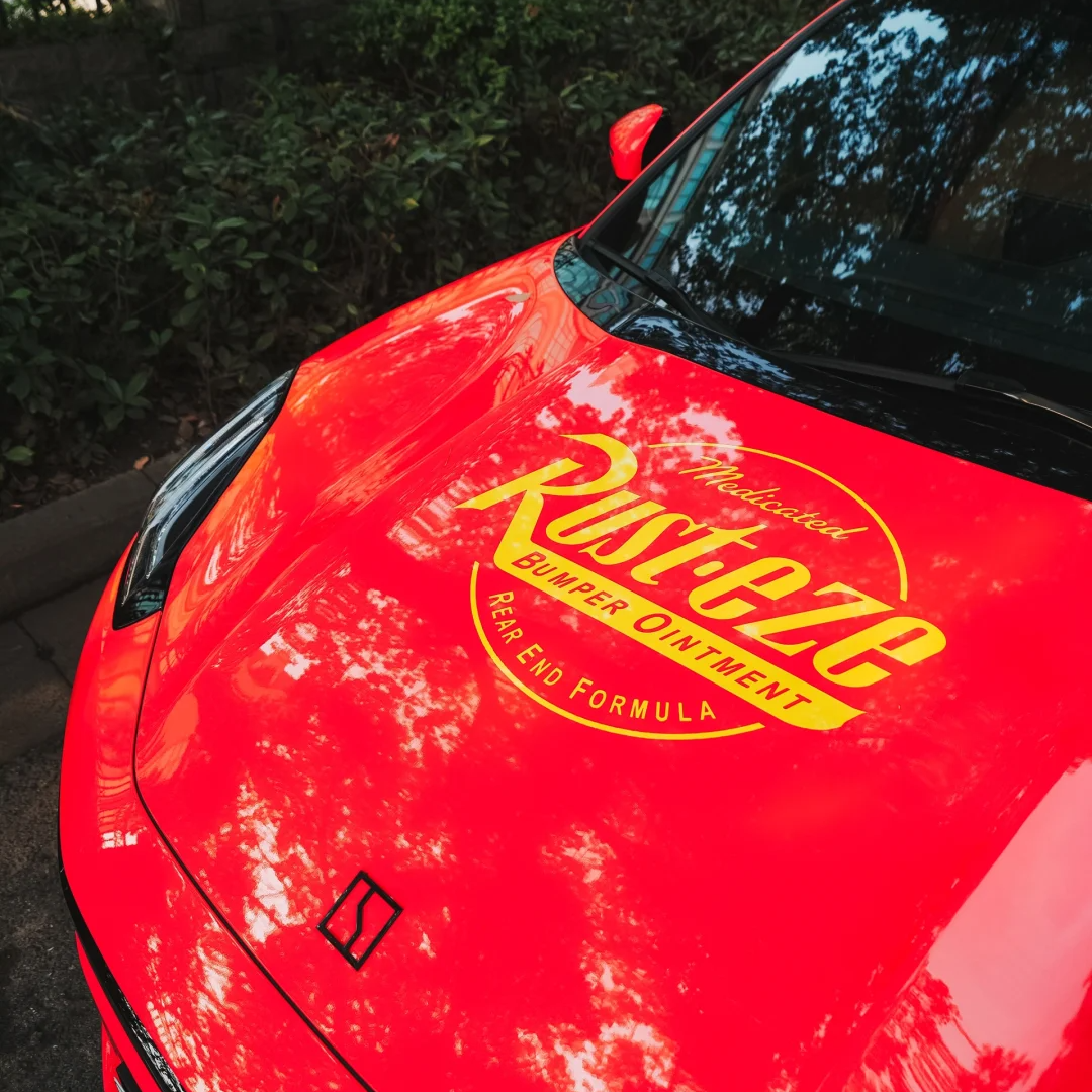 Lightning McQueen Custom Car Vinyl Wrap