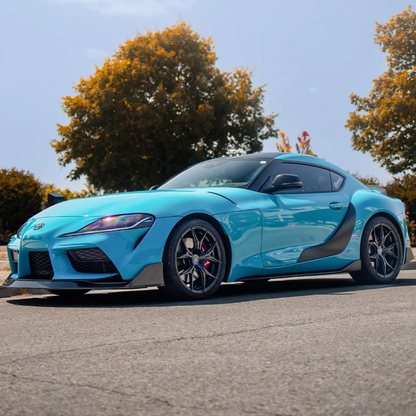 Quality TPU Super Gloss Miami Blue Car Vinyl Wrap  For Sale |