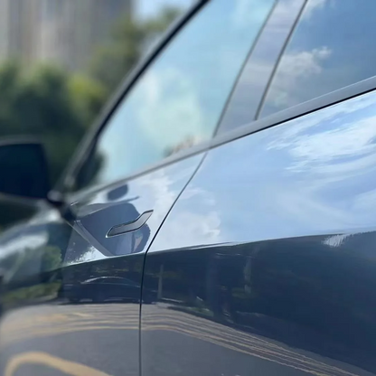 BYD Tesla Gloss PET Byron Bay Blue Car Vinyl Wrap