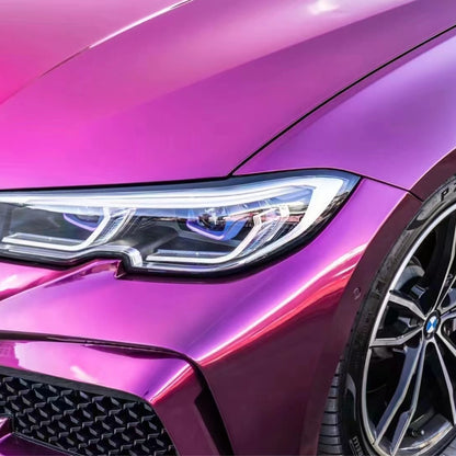 BMW Gloss PET Pearl Purple Car Vinyl Wrap