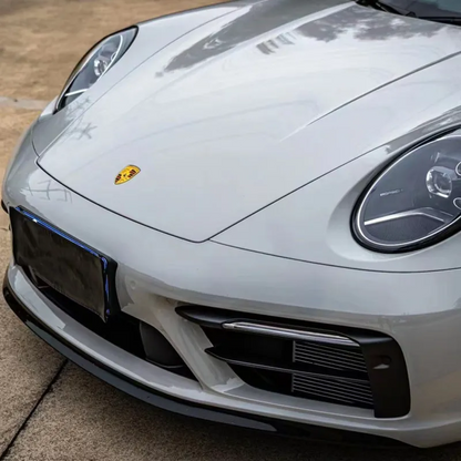 Gloss PET Porsche Grey Car Vinyl Wrap