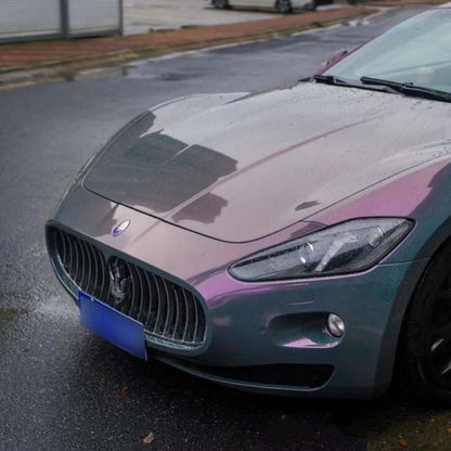 Glitter Metallic Star Ash Pink Car Vinyl Wrap