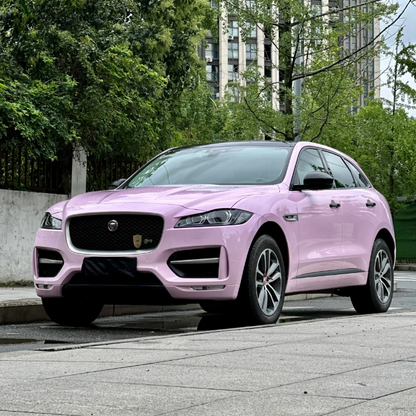 Quality Gloss Aston Martin Vintage Pink Car Vinyl Wrap  For Sale |