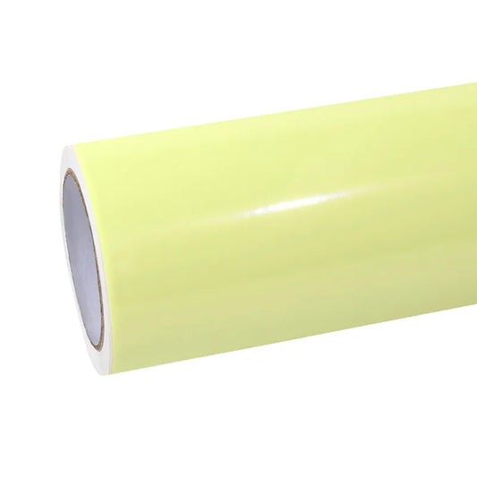 Gloss Chanel Yellow Car Vinyl Wrap