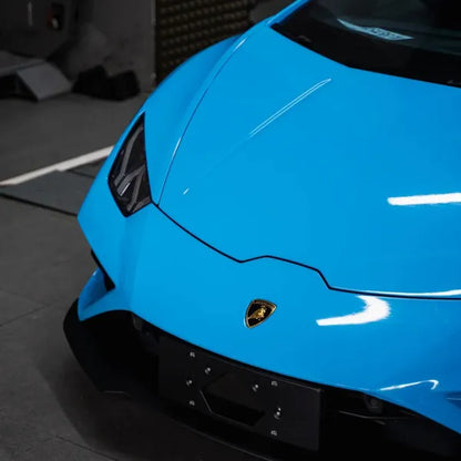 Gloss Crystal Blue Sky Car Vinyl Wrap - Fast Delivery