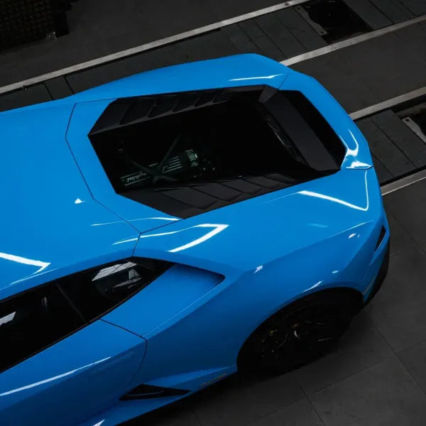 Gloss Crystal Blue Sky Car Vinyl Wrap - Fast Delivery
