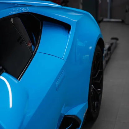 Gloss Crystal Blue Sky Car Vinyl Wrap - Fast Delivery