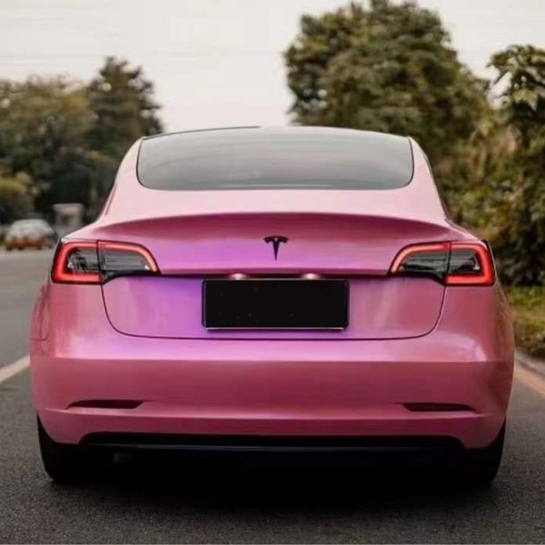 Quality Gloss Diamond Purple Pink Car Vinyl Wrap  For Sale |