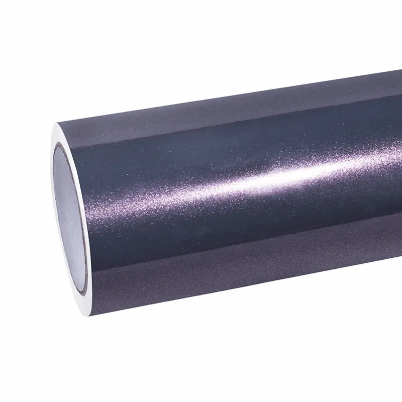 Quality Gloss Grey Violet Car Vinyl Wrap  For Sale |