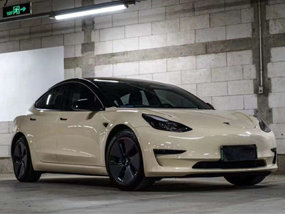 Quality Gloss Khaki Milan Car Vinyl Wrap  For Sale |