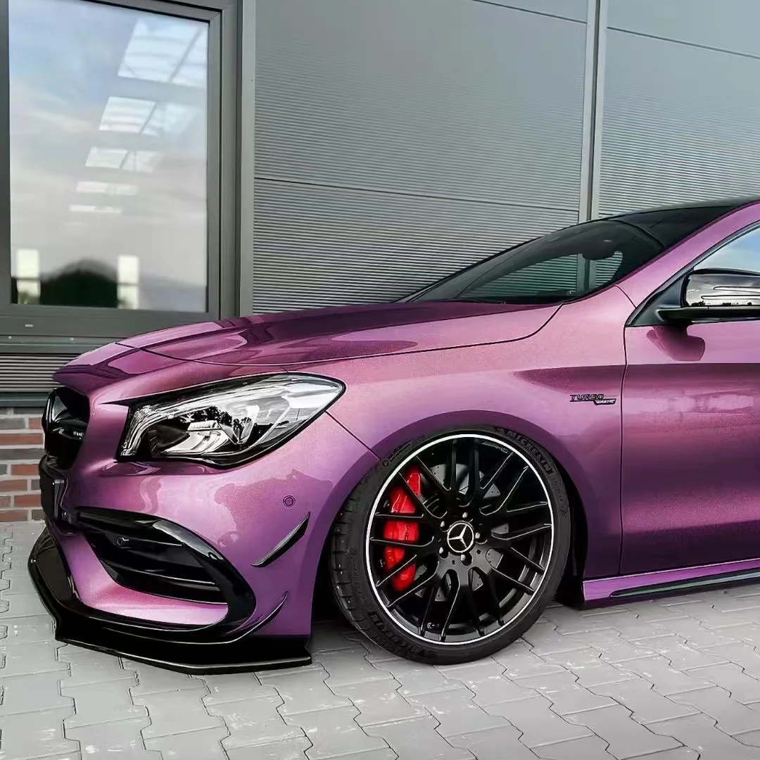 Quality Gloss Love Audacious Purple Car Vinyl Wrap   For Sale |