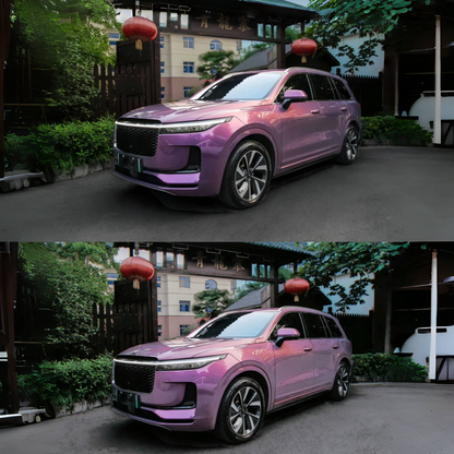 Quality Gloss Love Audacious Purple Car Vinyl Wrap   For Sale |