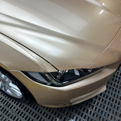Gloss Metal Champaign Dark Gold Car Vinyl Wrap
