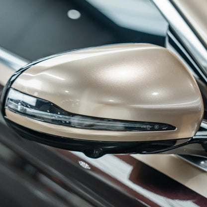 Gloss Metal Champaign Dark Gold Car Vinyl Wrap