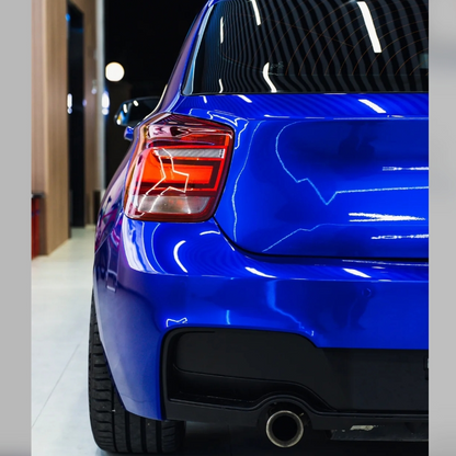 Gloss Metal Paint Blueberry Car Vinyl Wrap