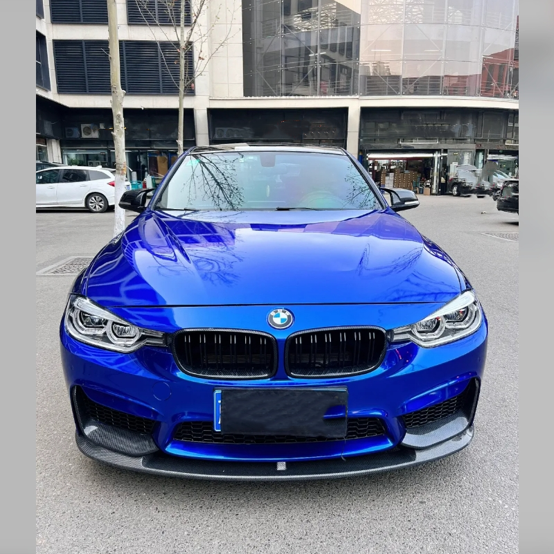 Gloss Metal Paint Blueberry Car Vinyl Wrap