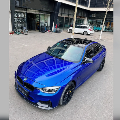 Gloss Metal Paint Blueberry Car Vinyl Wrap