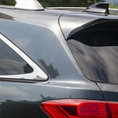 Gloss Metallic Black Car Vinyl Wrapح