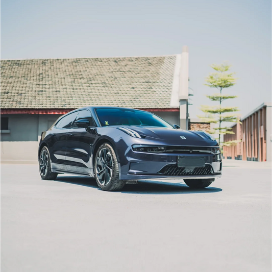 Quality Gloss Metallic BMW Carbon Grey Blue Car Vinyl Wrap  For Sale |