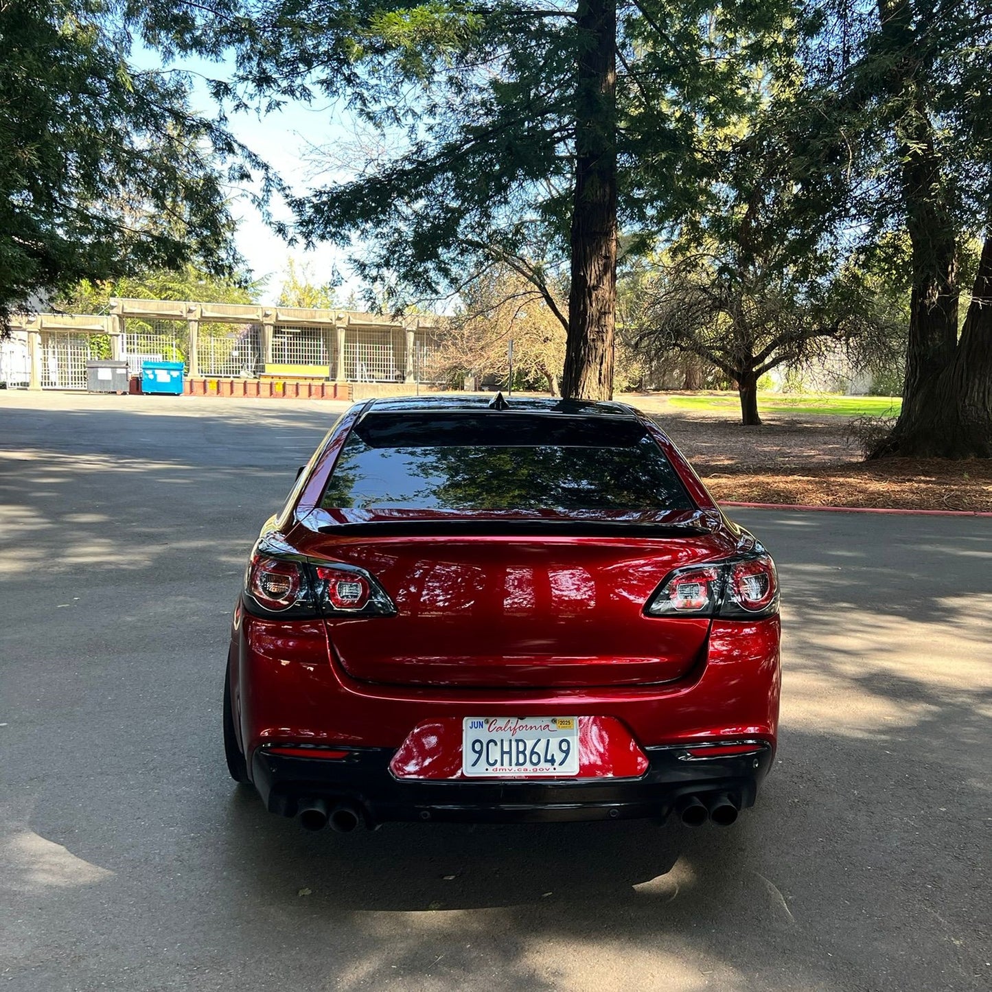 Gloss Metallic Cherry Red Car Vinyl Wrap