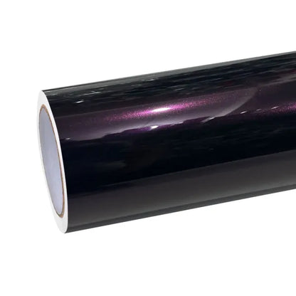 PET Gloss Metallic Gloss Gentian Purple Car Vinyl Wrap