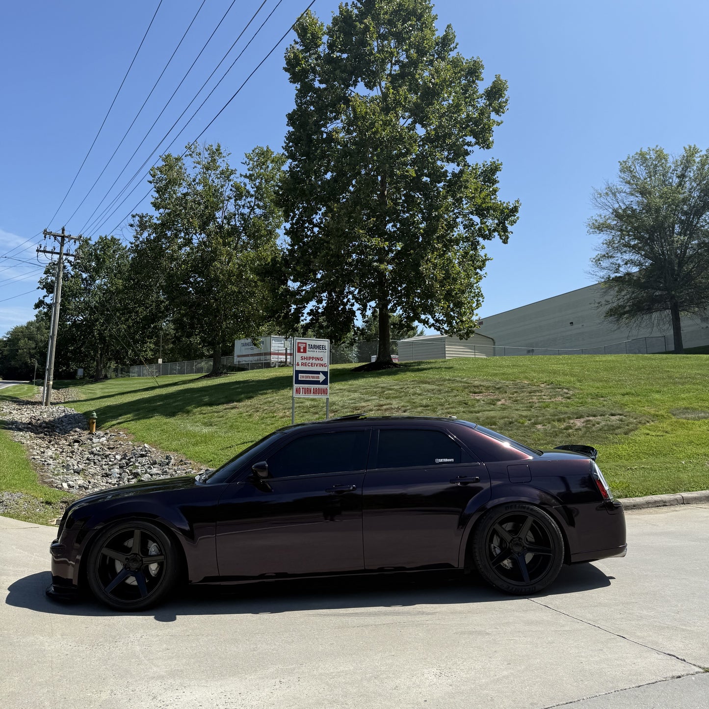 PET Gloss Metallic Gloss Gentian Purple Car Vinyl Wrap