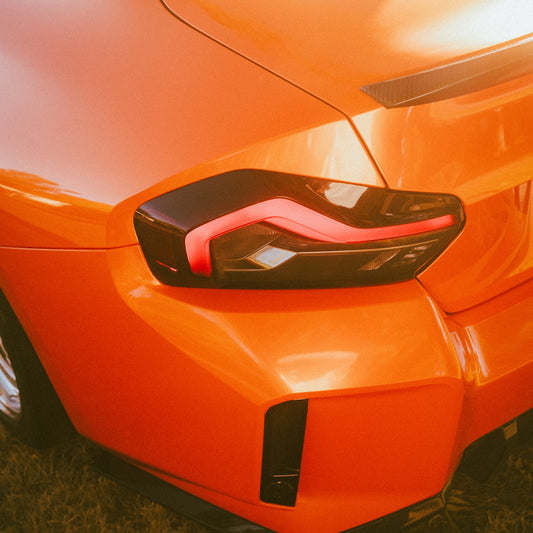 TPU Racing Orange Car Vinyl Wrap