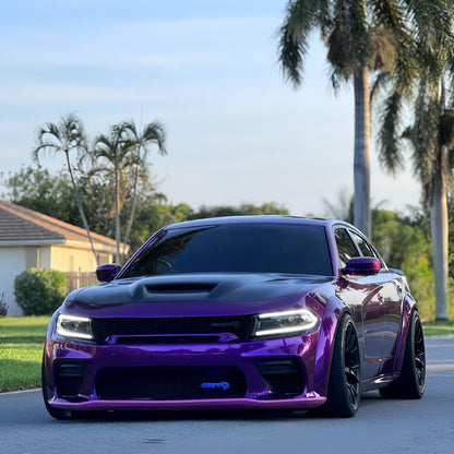 Gloss Metallic Grape Purple Car Vinyl Wrapح