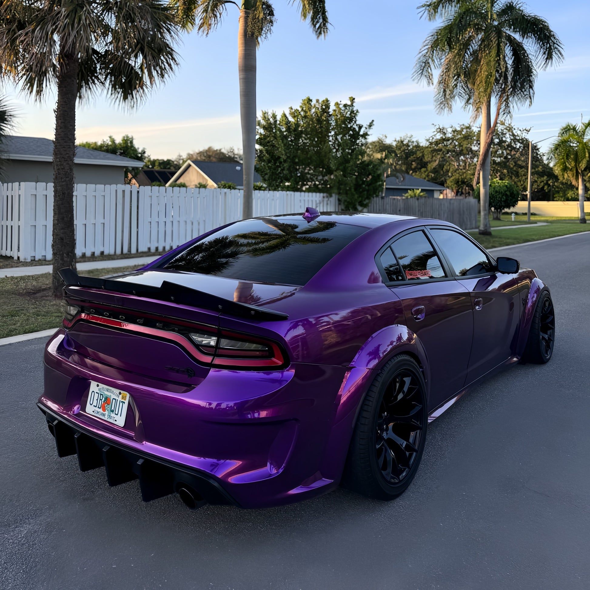 Gloss Metallic Grape Purple Car Vinyl Wrapح