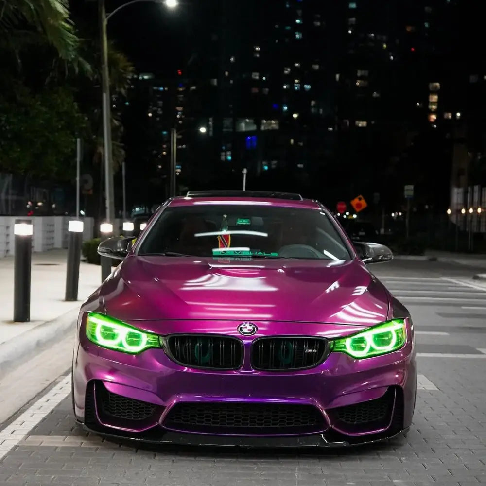 Gloss Metallic Grape Purple Car Vinyl Wrapح