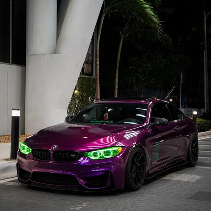 Gloss Metallic Grape Purple Car Vinyl Wrapح