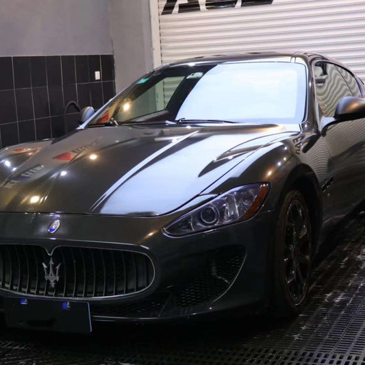 Quality Gloss Metallic Graphite Gray Car Vinyl Wrap  For Sale |