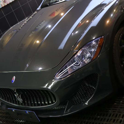 Quality Gloss Metallic Graphite Gray Car Vinyl Wrap  For Sale |