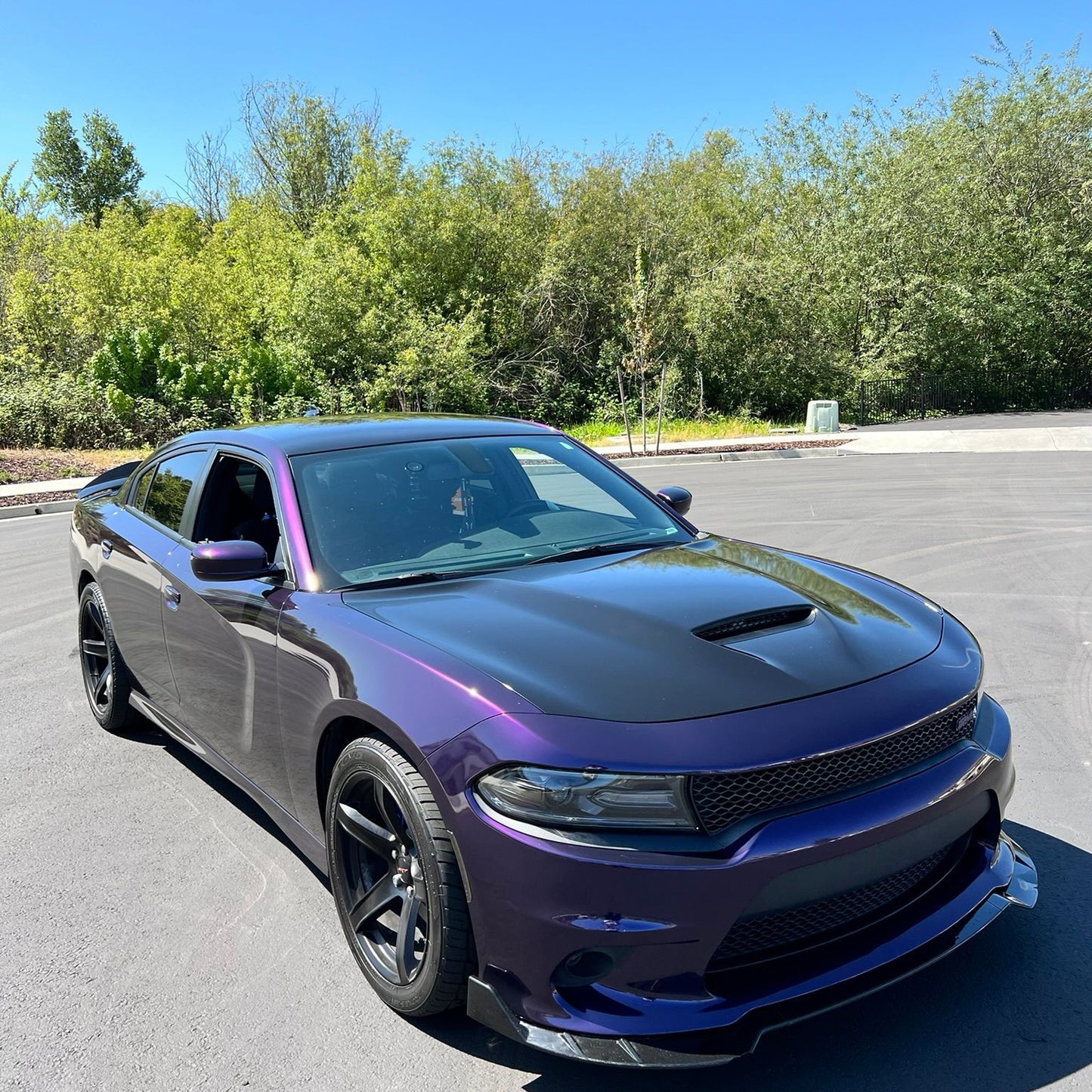 PET Gloss Midnight purple Wrap for Car