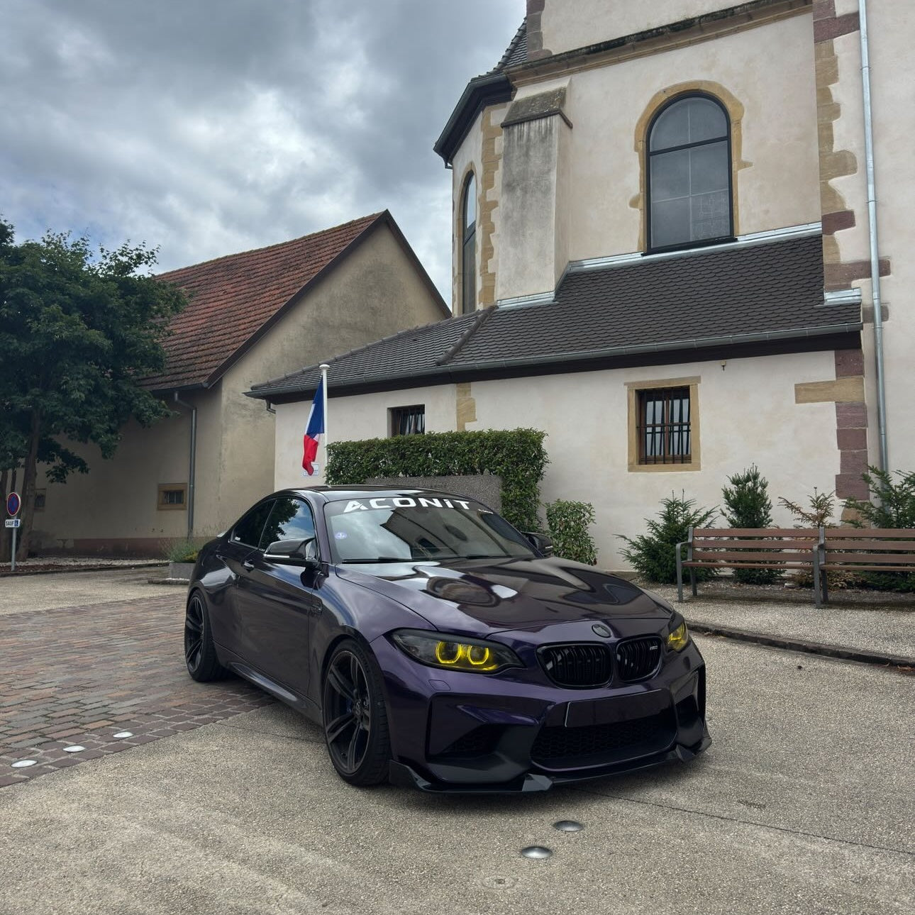 PET Gloss Midnight purple Wrap for Car