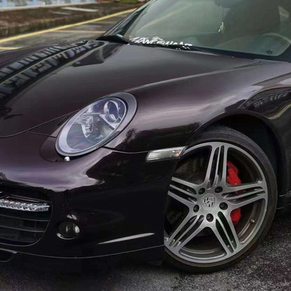 Quality Gloss Metallic Midnight Red Car Vinyl Wrap  For Sale |