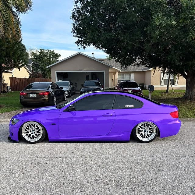 Gloss Metallic Plum Explosion Purple Car Vinyl Wrap