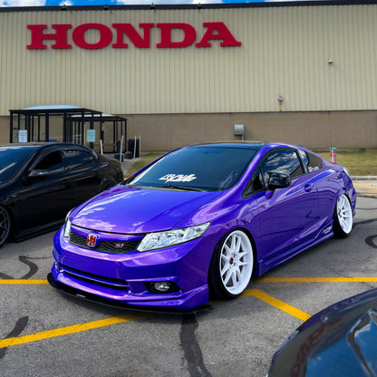 Gloss Metallic Plum Explosion Purple Car Vinyl Wrap