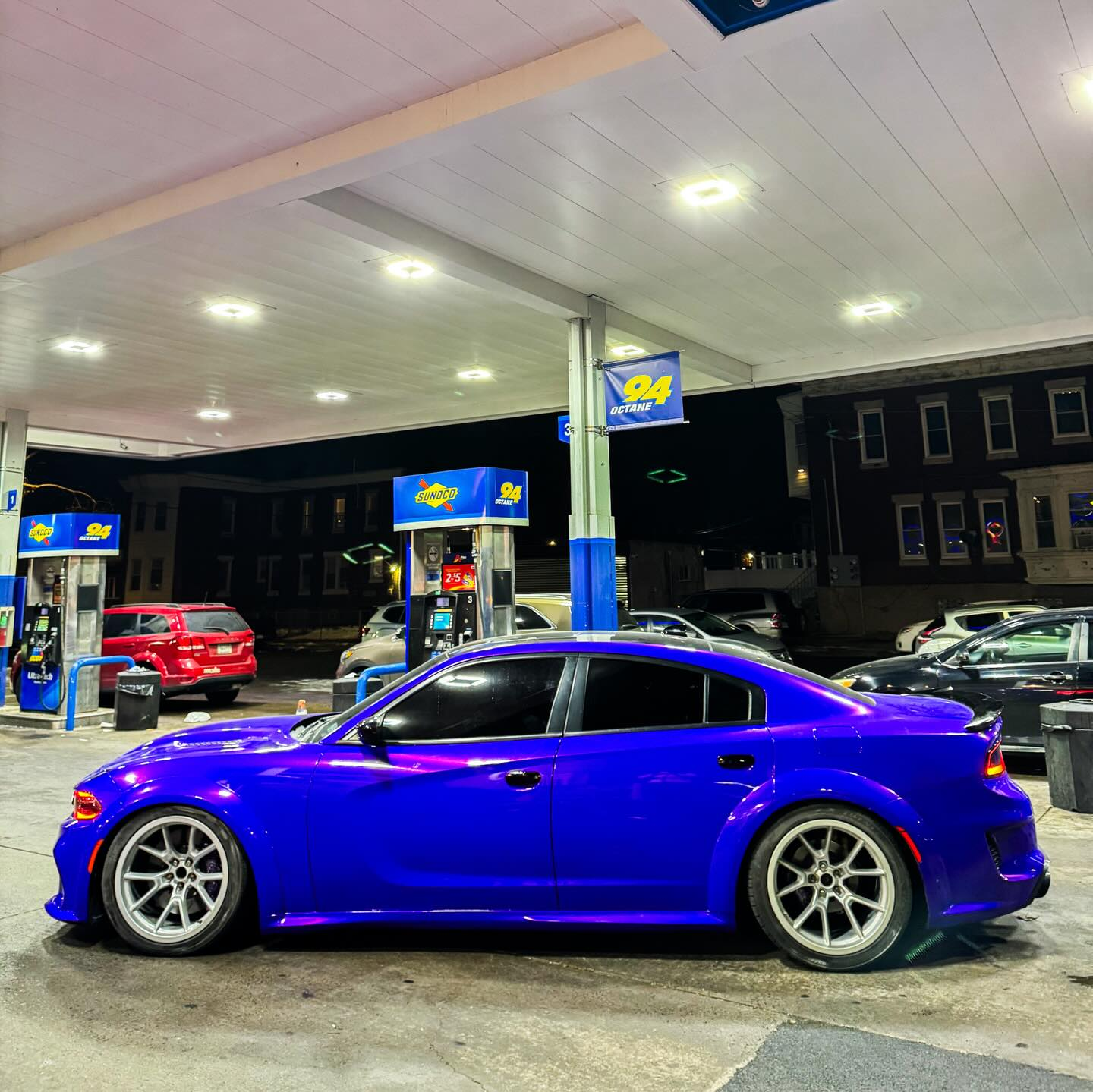 Gloss Metallic Plum Explosion Purple Car Vinyl Wrap