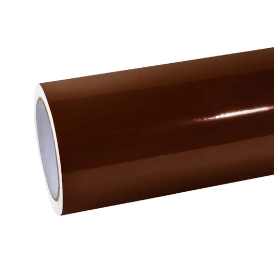 Gloss Metallic Porsche Terra Brown Car Vinyl Wrap