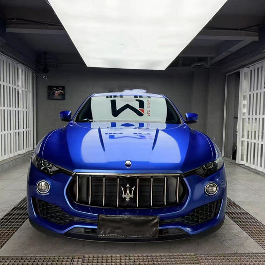 Quality Gloss Portimao Blue Car Vinyl Wrap  For Sale |