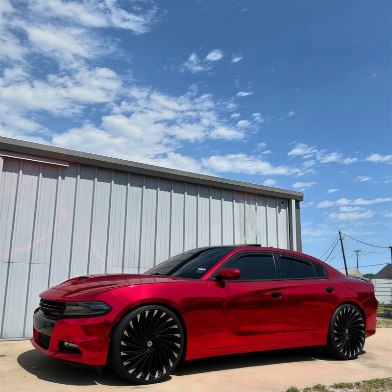 Quality Gloss Red Mirror Chrome Car Vinyl Wrap  For Sale |