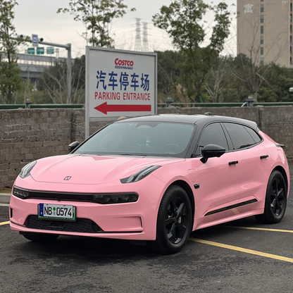 Gloss Rouge Pink Car Vinyl Wrap