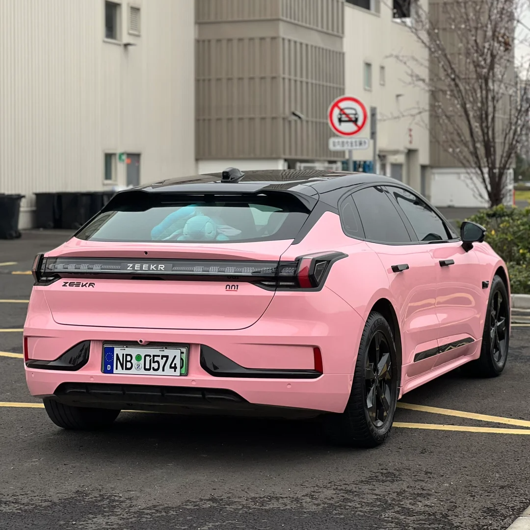 Gloss Rouge Pink Car Vinyl Wrap