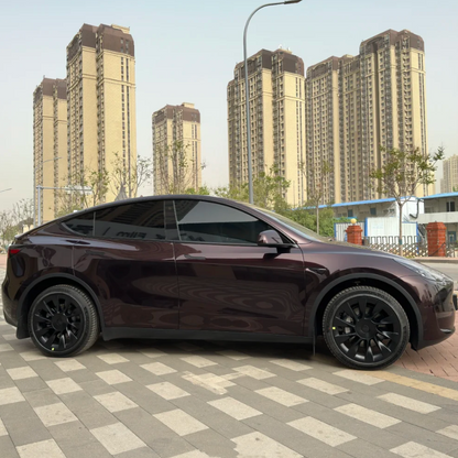 Quality Gloss Tourmalie Red Car Vinyl Wrap  For Sale |